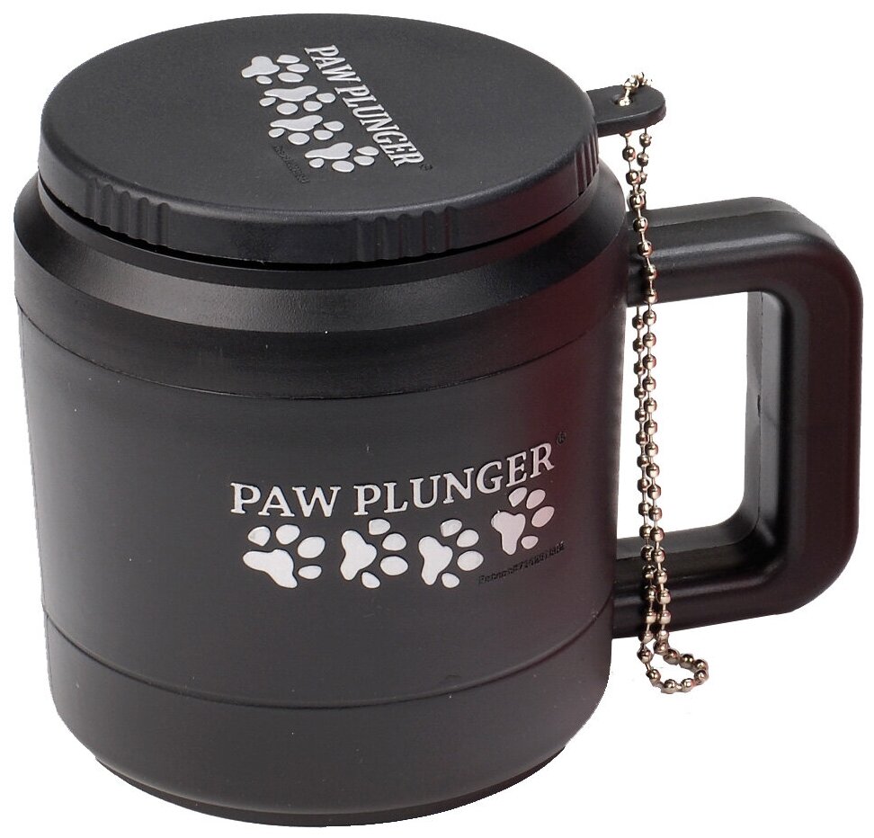 Лапомойка "Paw plunger" малая черная для собак