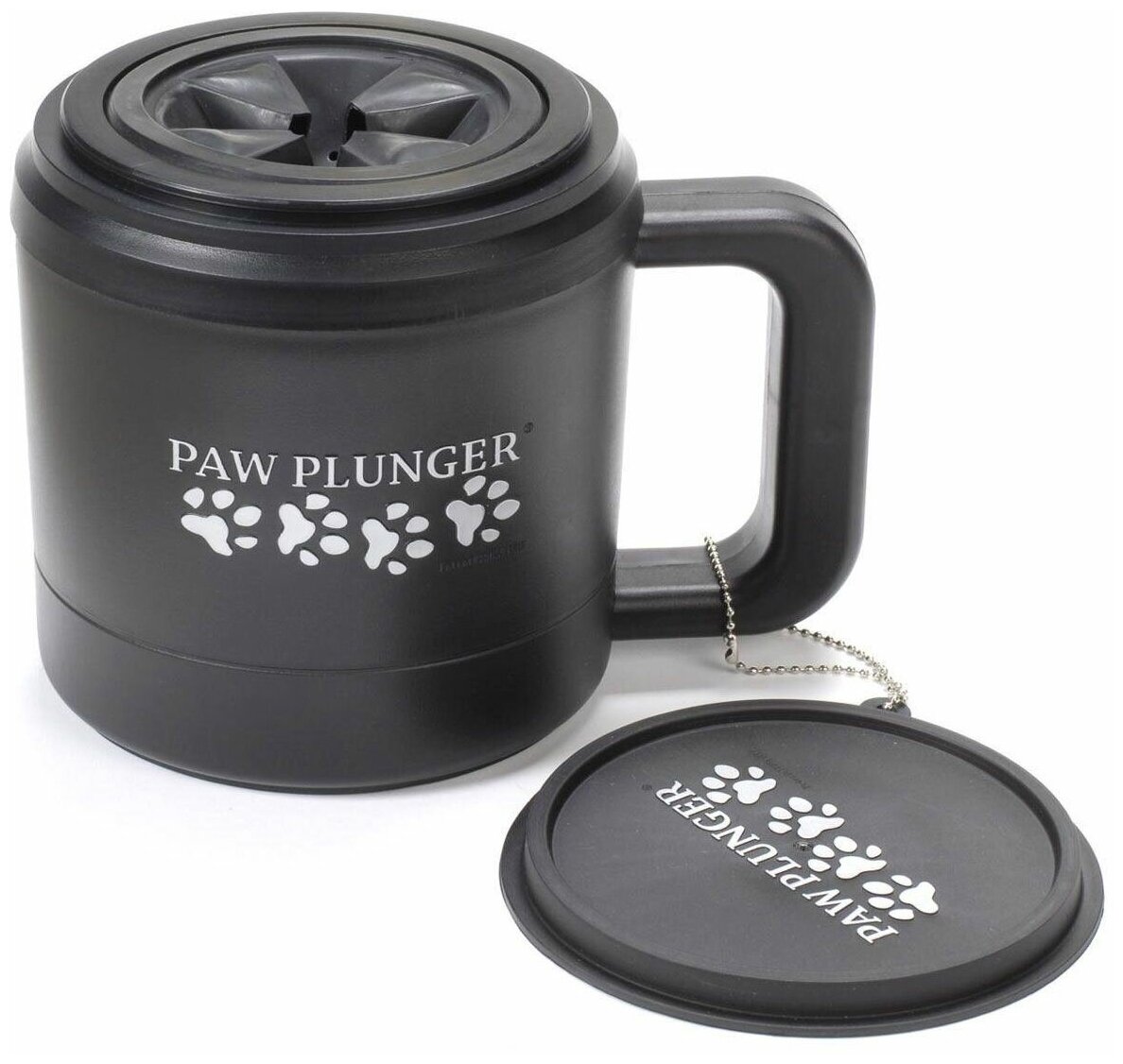 Лапомойка "Paw plunger" малая черная для собак 2
