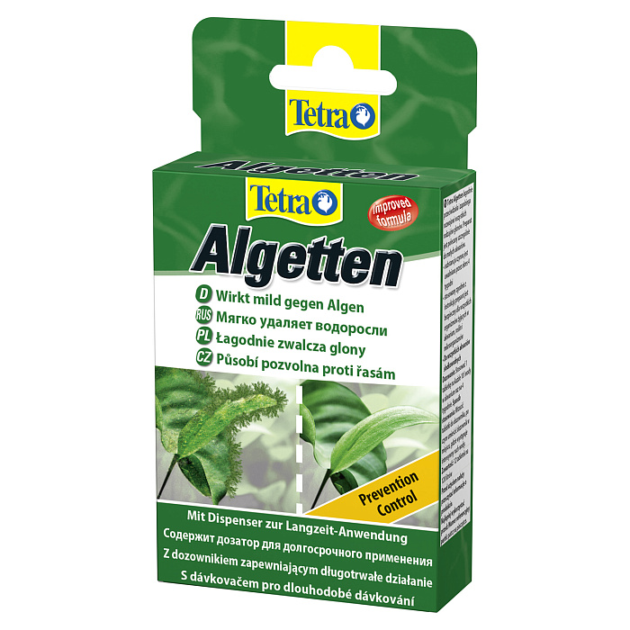 Tetra Algetten 12 таб (120 л) профилактика и уничтожение водорослей 1