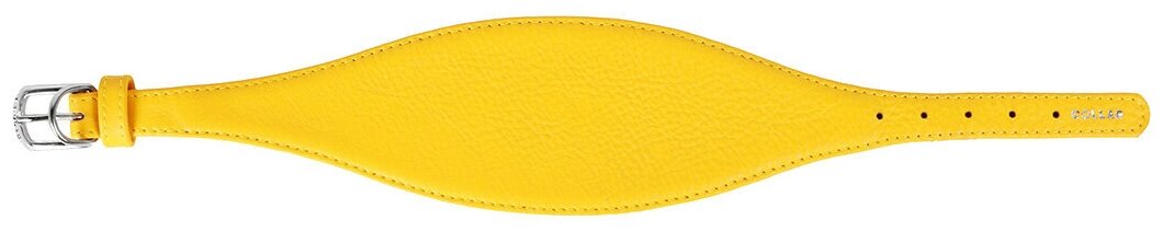 Ошейник CoLLaR Glamour Желтый 15 мм 29-35 см для борзых собак