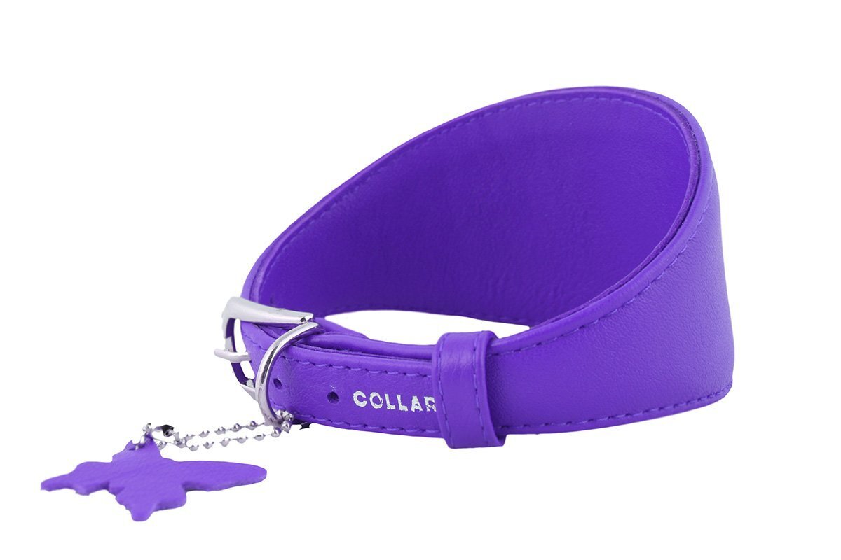 Ошейник CoLLaR Glamour Фиолетовый 15мм 23-27см для борзых собак