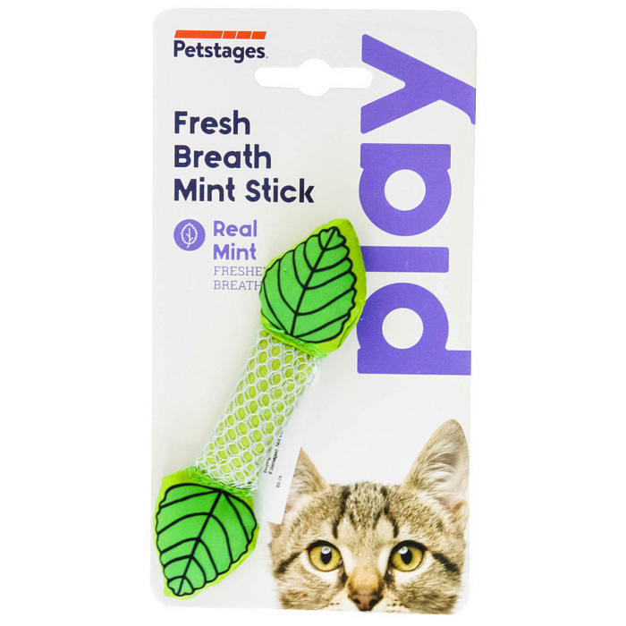 Игрушка Petstages Dental "Мятный листик" для кошек 11 см 2