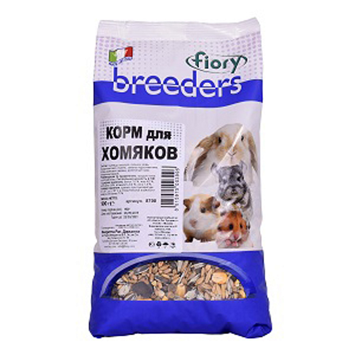 Fiory Корм Breeders для хомяков 900 г