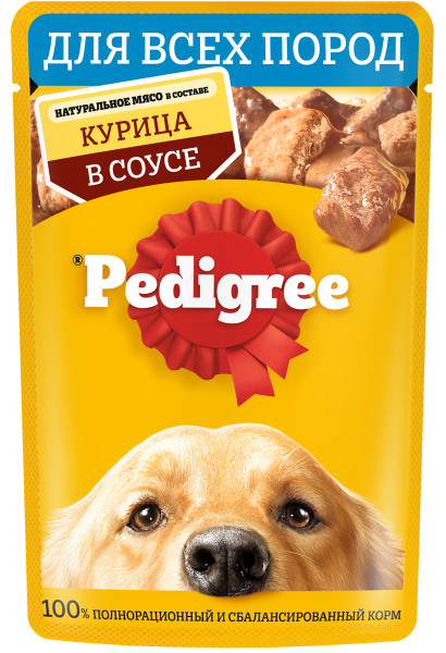 Pedigree Курица пауч для собак 85 г