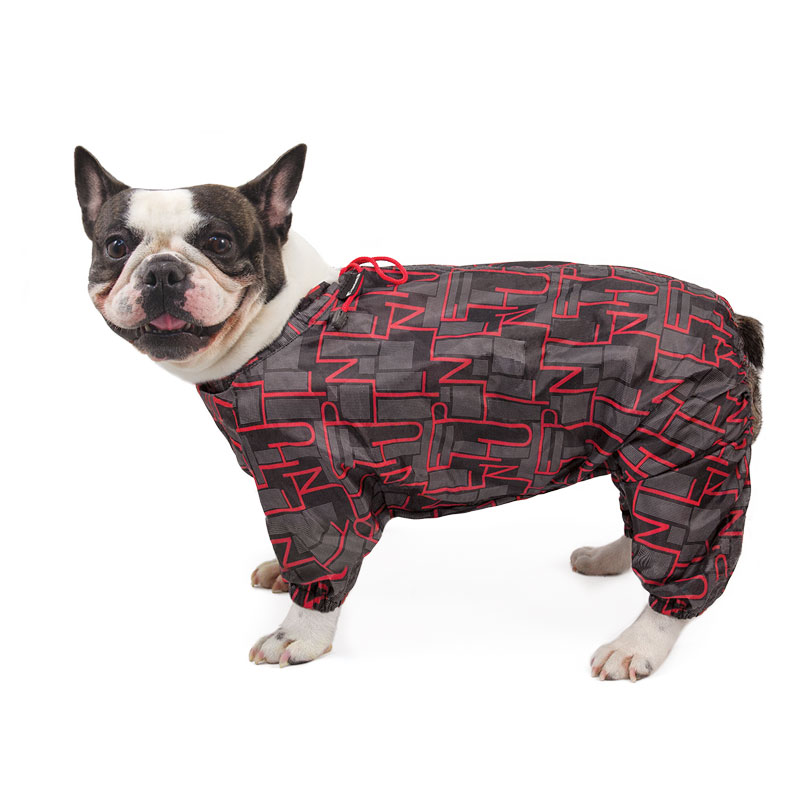 Комбинезон Gamma Французский Бульдог демисезонный для собак 32 см 2