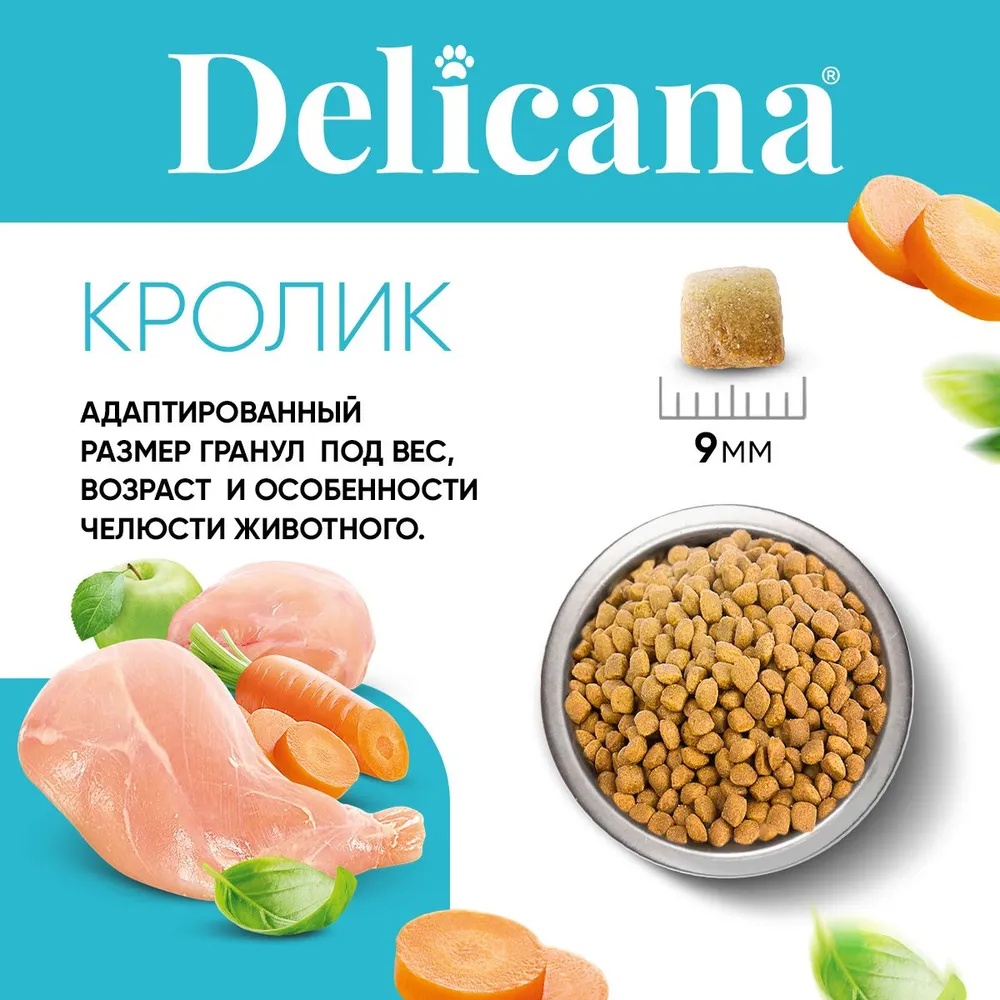 Delicana Adult Кролик для кошек 5