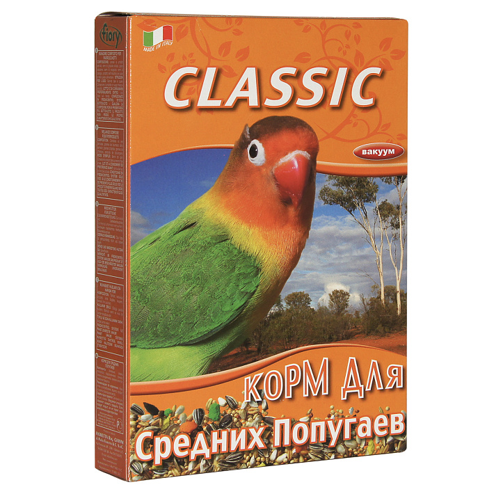 Fiory Classic корм для средних попугаев 400 г