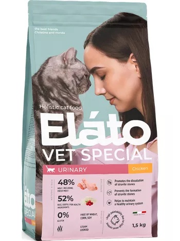 Elato Vet Special Urinary Курица для кошек