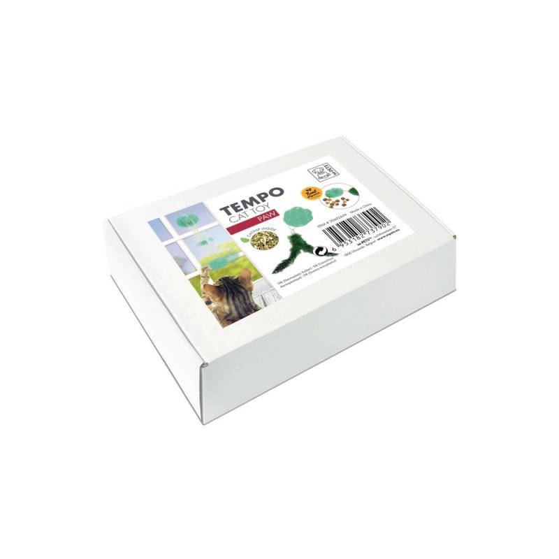 Игрушка Mpets Лапка для угощений с дозатором с кошачьей мятой для кошек 12.5*9.5*5.5 см 2