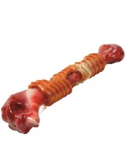 Игрушка MPets Карнивор кость вкус бекона красная для собак 13.5*5.7*4.9 см 2