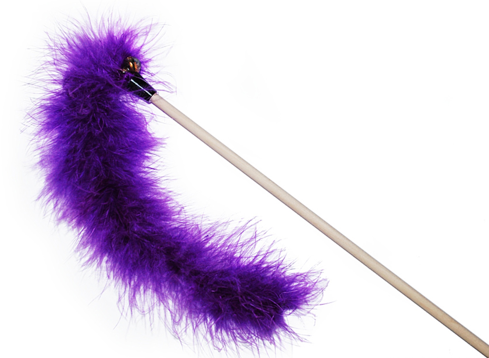 Дразнилка N1 Перьевой хвост с колокольчиком для кошек 1