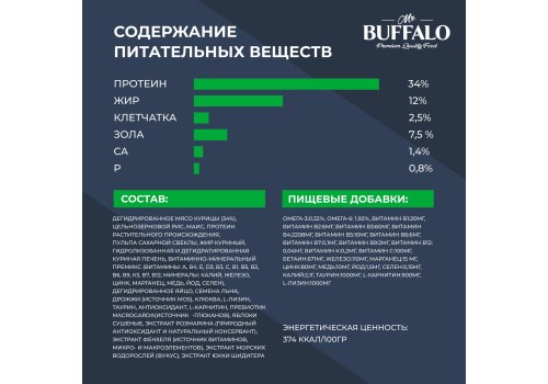 Mr. Buffalo Adult Sterilized Курица для кошек 5