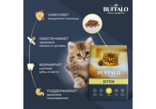 Mr. Buffalo Kitten Курица для котят 2