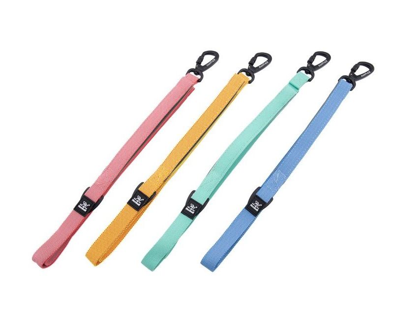 Поводок Nunbell GQ с фиксатором на карабине микс для собак 145*2 см 2