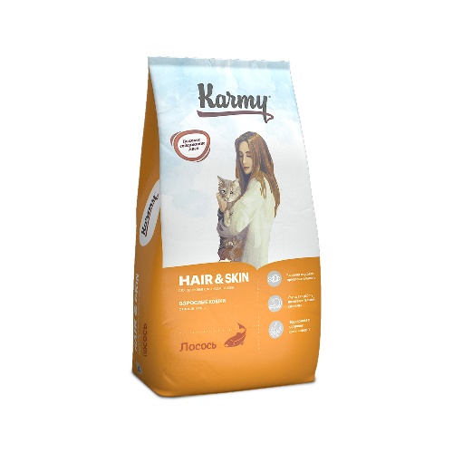 Karmy Hair & Skin Лосось для кошек