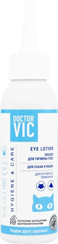 Лосьон Doctor VIC для гигиены глаз для животных 100 мл