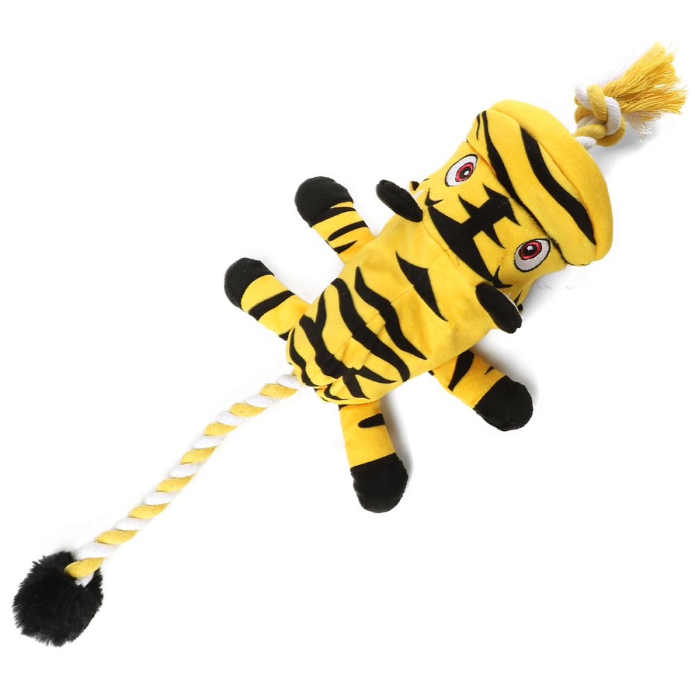 Игрушка GiGwi Catch&Fetсh Тигр с кабаном на веревке для собак 53 см 3