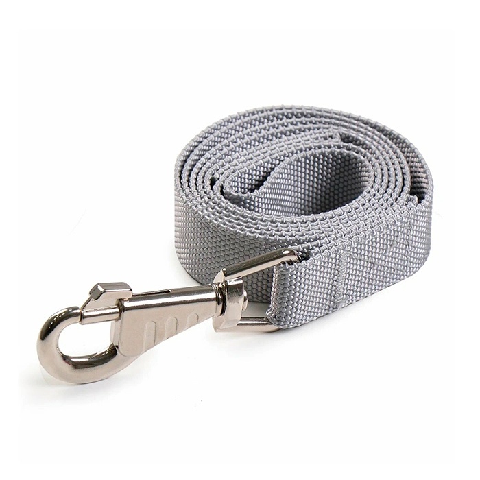 Поводок Rich Breed нейлон серый для собак 2,5см*1,5м