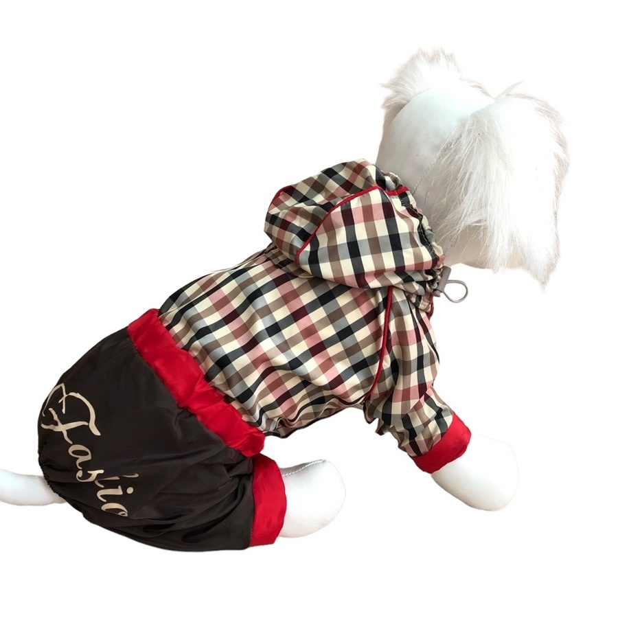 Дождевик PetFashion шоколад для собак р12