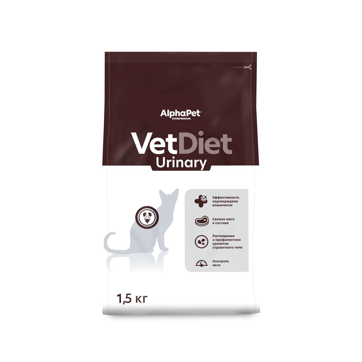 AlphaPet Vet Diet Urinary Adult для кошек 3