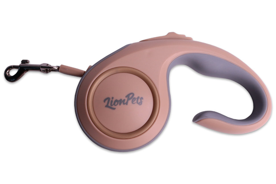 Поводок-рулетка LionPets PR8805-1 Золотое шампанское 2