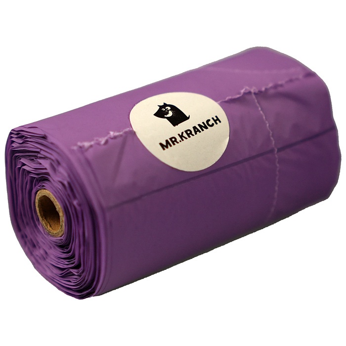 Пакеты Mr. Kranch Компостные для выгула для собак 4 рулона по 15 шт 5