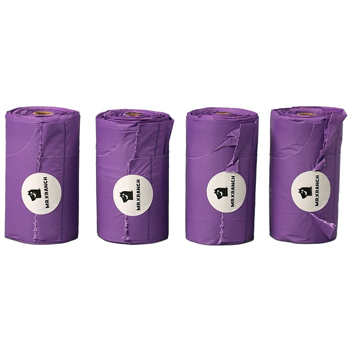 Пакеты Mr. Kranch Компостные для выгула для собак 4 рулона по 15 шт 6