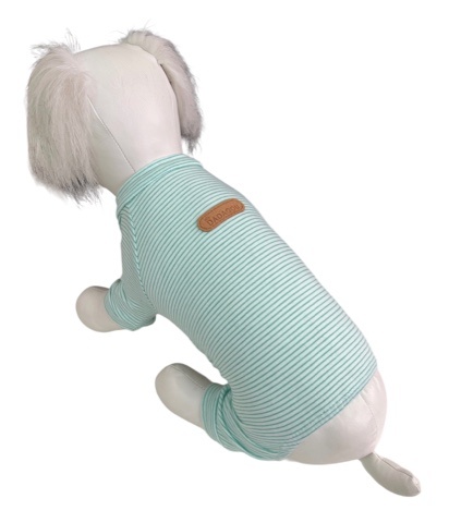 Комбинезон PetFashion Пастель полоска бирюза для собак M