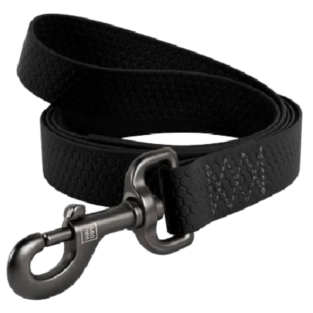 Поводок Collar WAUDOG водостойкий черный для собак