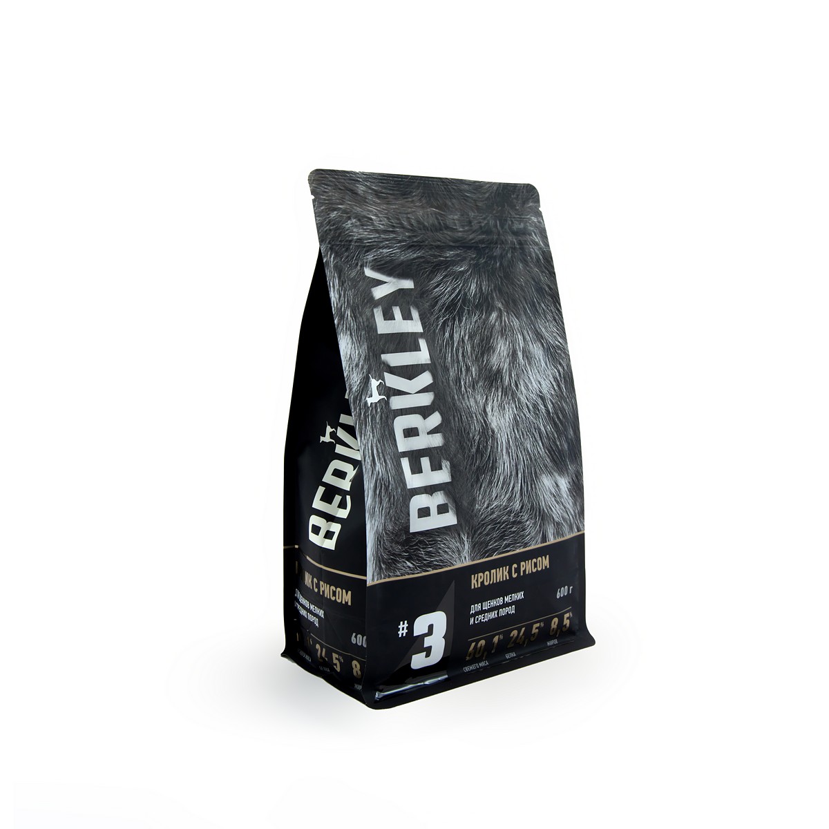 Berkley №3 Кролик с рисом для щенков