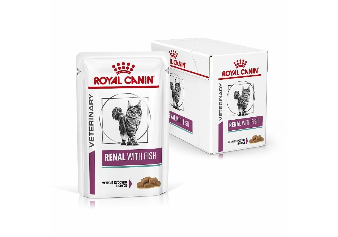Royal Canin Renal Рыба пауч для кошек 85 г 2