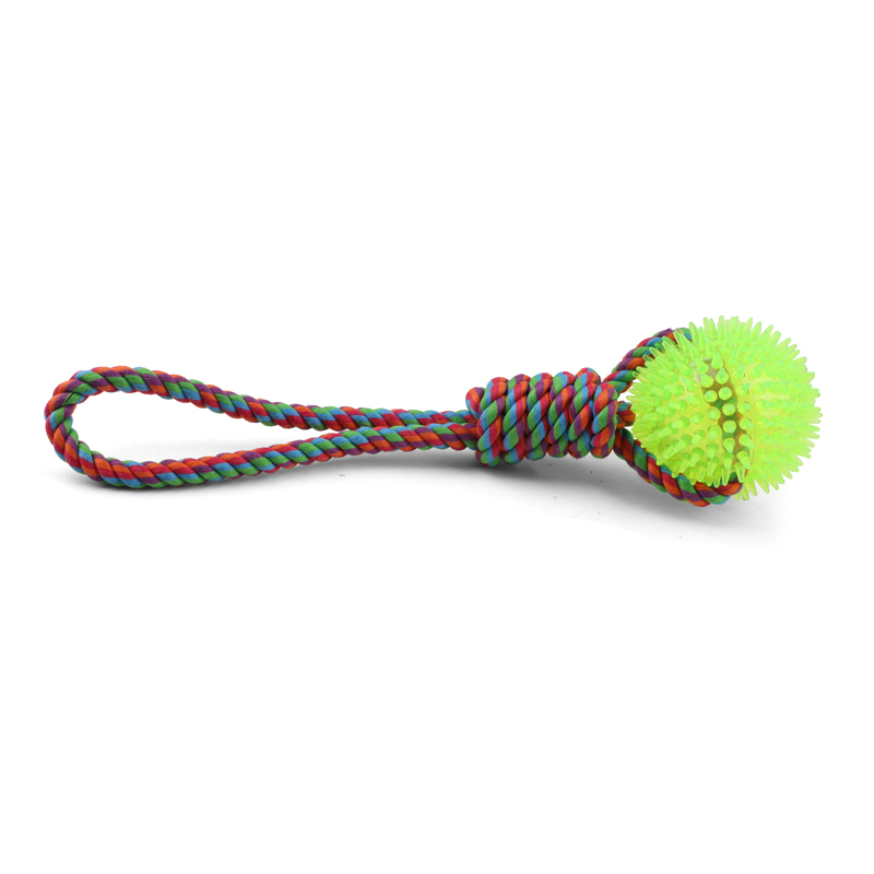 Грейфер Triol Веревка с игольчатым мячом для собак 2