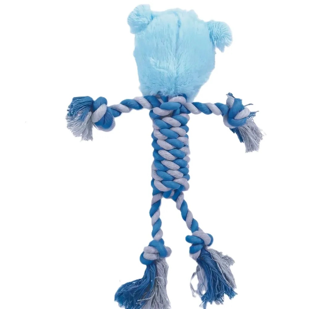 Игрушка Mpets Бегемотик Коко мягкая для собак 33 см 3