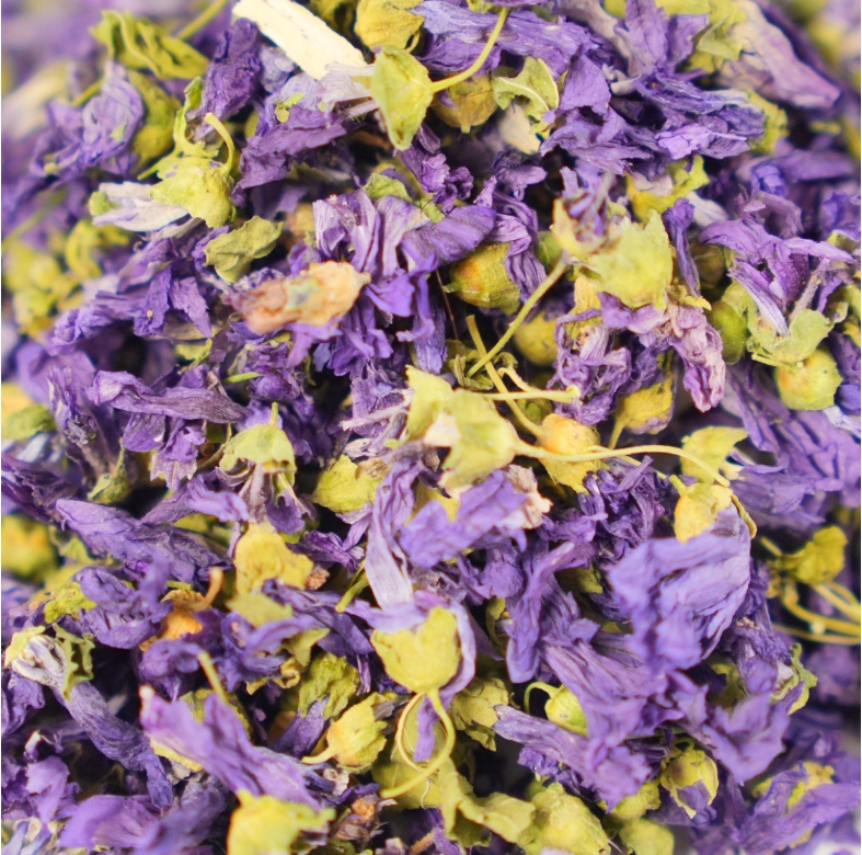 Лакомство Bambini Pets высушенные цветки мальвы для грызунов 10 г 2