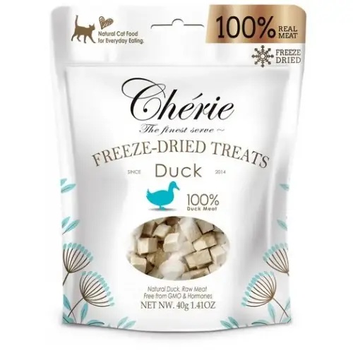 Лакомство Pettric Cherie Freeze-Dried Treats сублимированное Утка для собак 40 г