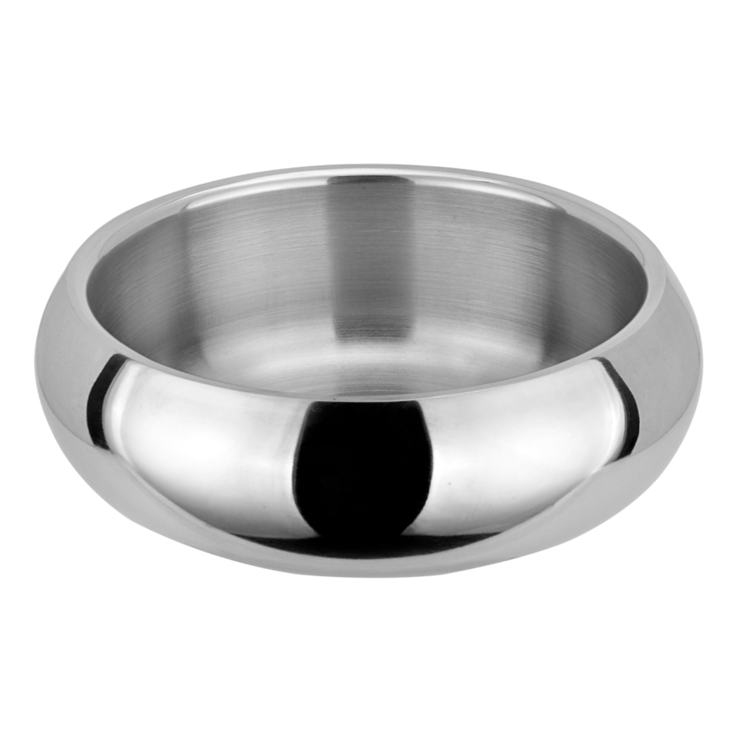 Миска Mr. Kranch Belly Bowl из нержавеющей стали нескользящее основание для животных 1,2 л