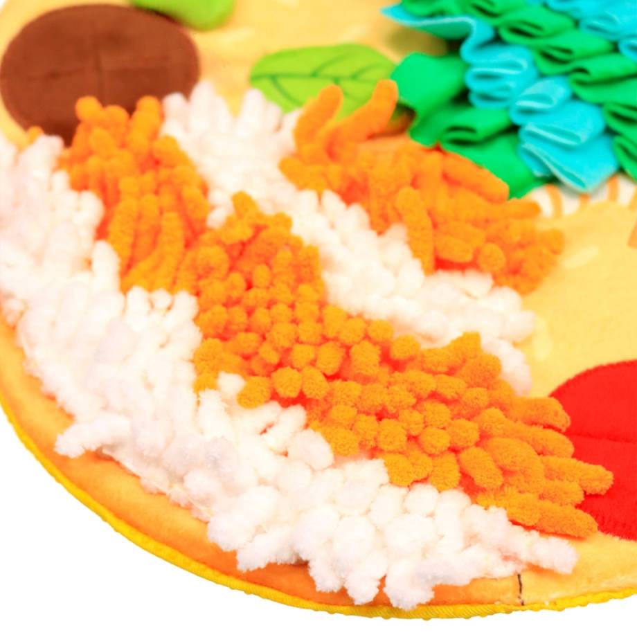 Игрушка Mr.Kranch Пицца Итальяно нюхательная для собак 30*30 см 2