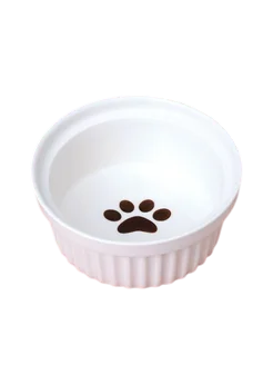 Миска Wogy с принтом керамическая микс для животных 12.3*5.3 см