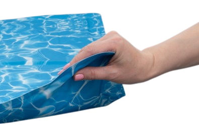 Коврик Wogy охлаждающий принт - блики воды для животных 96*81 см 2