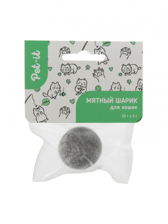 Шар Pet-it мятный для кошек 22 г 1