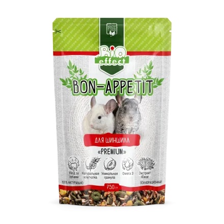Bio Effect Bon-appetit Premium корм для шиншилл 750 г
