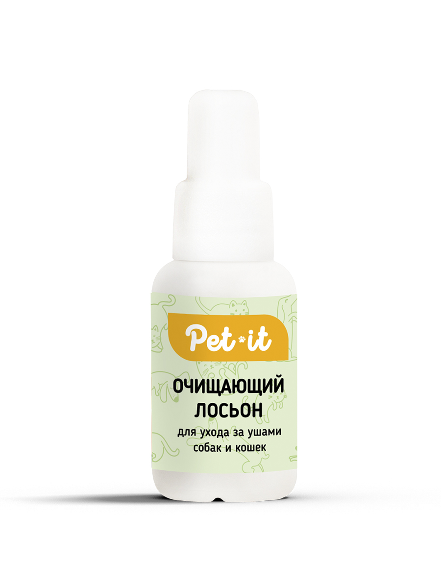 Лосьон Pet-it очищающий для гигиены ушей для животных 30 мл