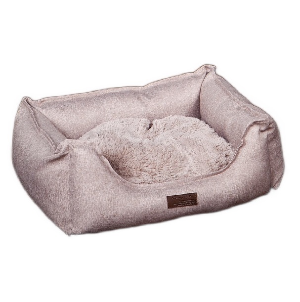 Лежанка Lion Дрим LM00109-3 ткань бежевый для животных 57х46х17см