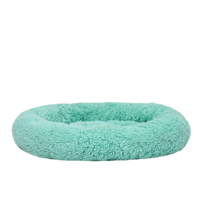 Лежанка Пижон Уют мягкий мех мятный для животных 45*35*11 см 3