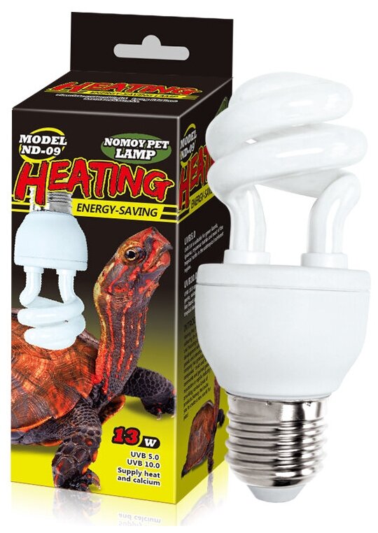 Лампа UV NomoyPet 5.0 Compact 13Вт для террариума
