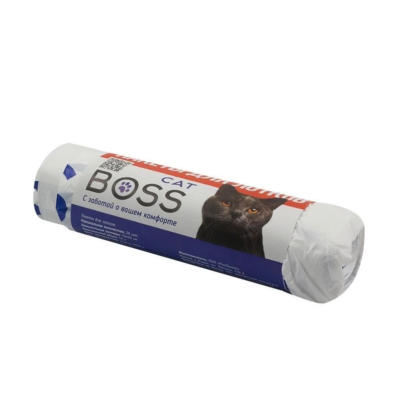 Пакеты CatBoss в рулоне для лотка 20 шт 50*80 см