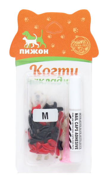 Антицарапки Пижон M разноцветные для кошек 1