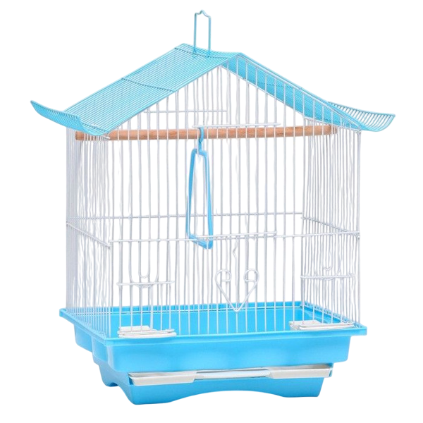 Клетка для птиц DaYang  30*23*39 см голубая A101