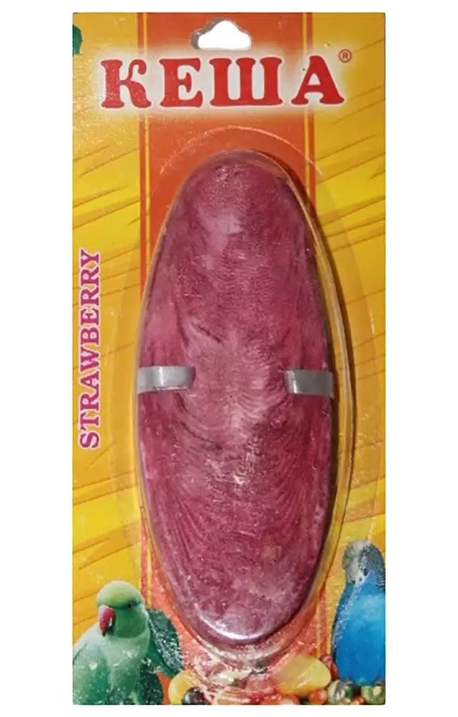 Кеша Панцирь каракатицы Клубника точило для птиц