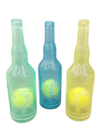 Игрушка Wogy Бутылка с мячом для собак 20*5,5 см